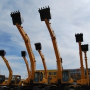 湖北武漢打拔樁機、加長臂挖掘機出租